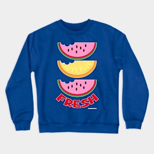 Triple Fresh and Fruity Crewneck Sweatshirt